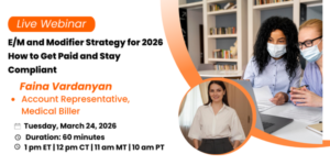 e/m and modifier strategy for 2026: how to get paid and stay compliant (copy)