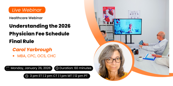 Understanding the 2026 Physician Fee Schedule Final Rule